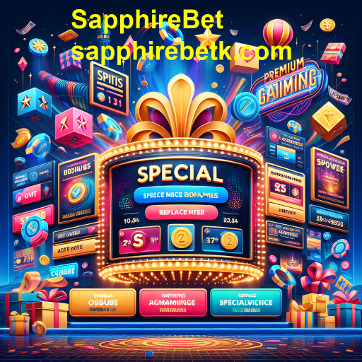 Descubra as Promoções Imperdíveis da SapphireBet em 'Special Offers'